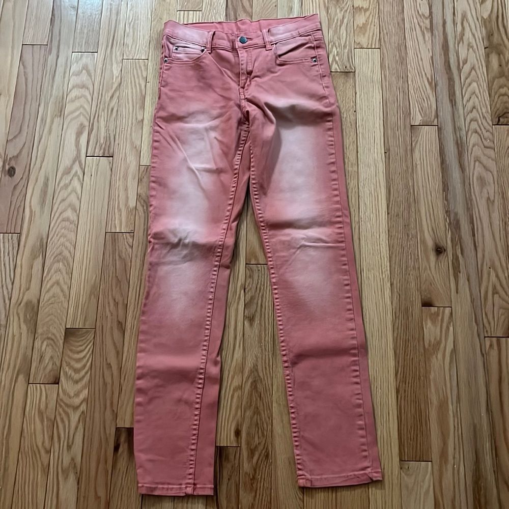 Cheap Monday Tight Washed Red Slim Stretch Jeans. 28/32
